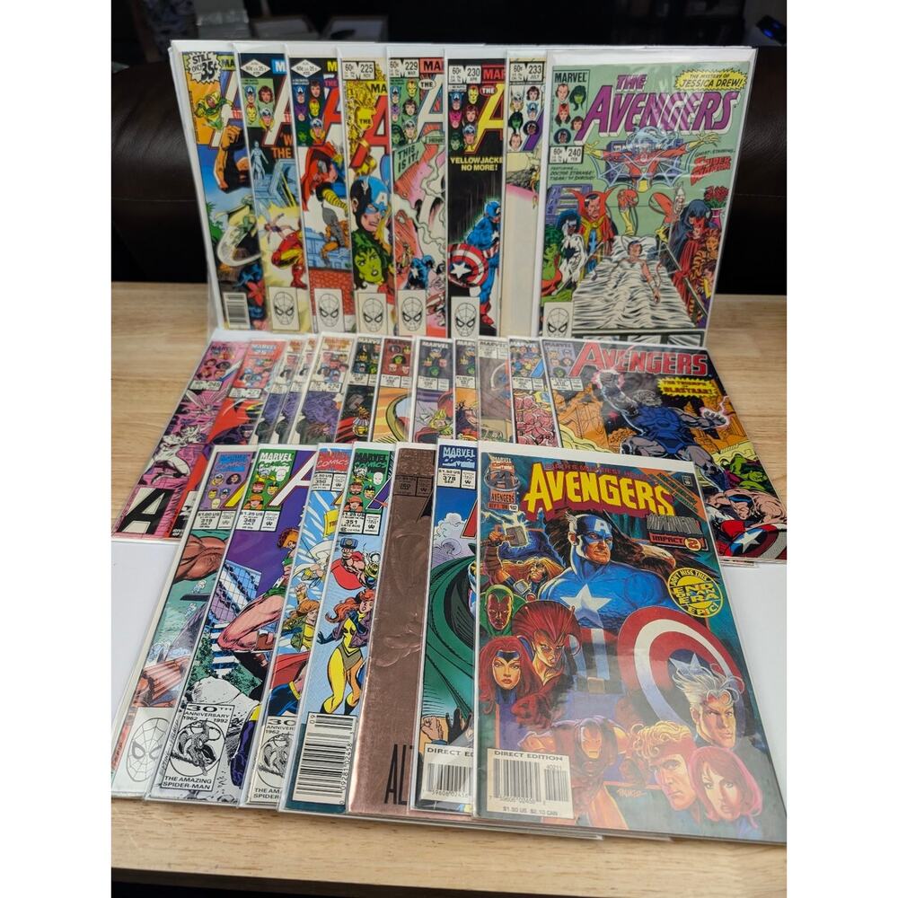 Marvel Avengers Vol 1. Comic Lot of 25 Range #225-378 See Description for List